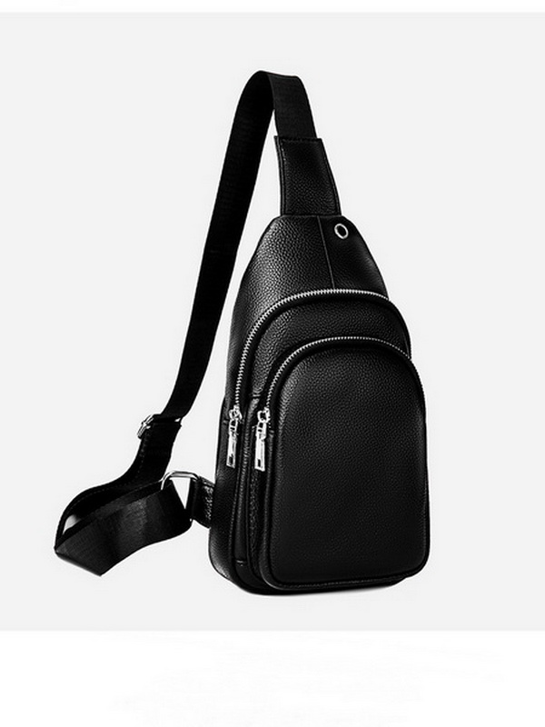 

hot sell 2020 Leather Mens Messenger Bags Casual Crossbody Chest Bag Fashion women's Handbag men chest bag Male Shoulder Bag Designer bags, Multi-color