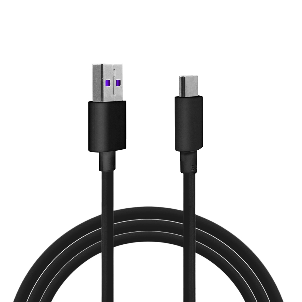 

JOFLO 1.5M 5A USB Type-C Fast Charge Cable for Huawei P20 / Mate 10 / P20 Lite, Black