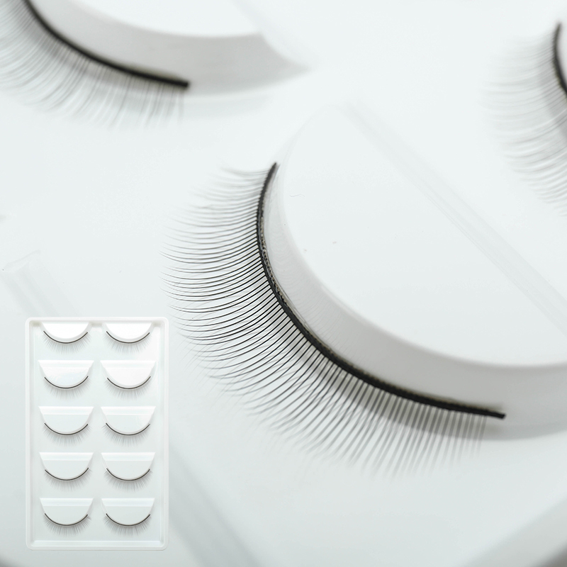

ZORAFINA Makeup Training Lashes for Beginner False 5Pair Eyelash Extension Practice Full Strip Eyelashes ExerciseZORAFINA