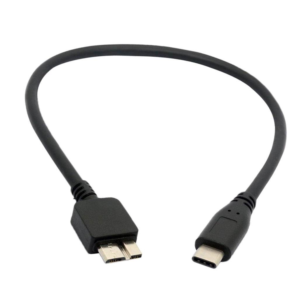 

usb 3.1 type-c male to micro b male cable connector for hard drive 5gbps