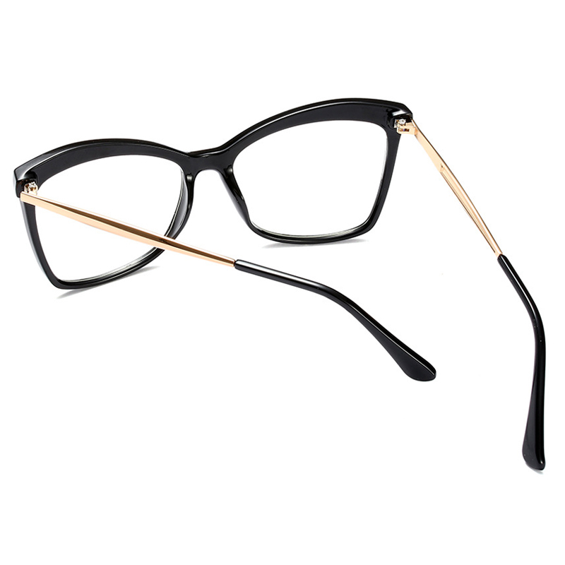 

Wholesale-ALOZ MICC Fashion Women Glasses Optical Framstic Titanium Square Glasses Frame Clear Lens Eyeglasses A639