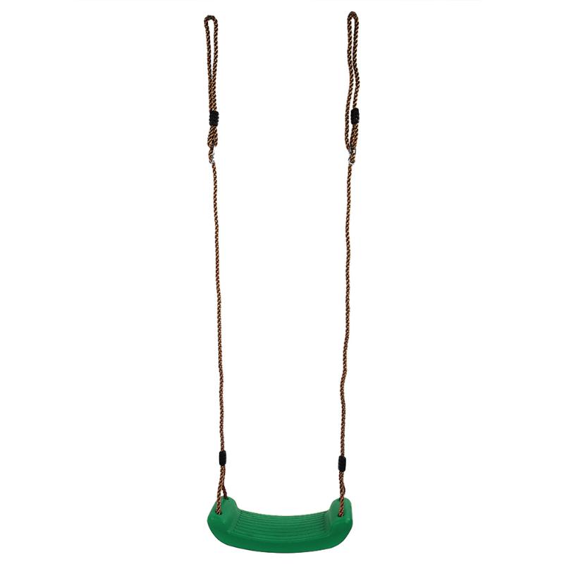 

Hard Seat Child Kids Stable PVC Garden Swing Hanging Seat Height Adjustable for Indoor/Outdoor Game Play Board Swing Chair