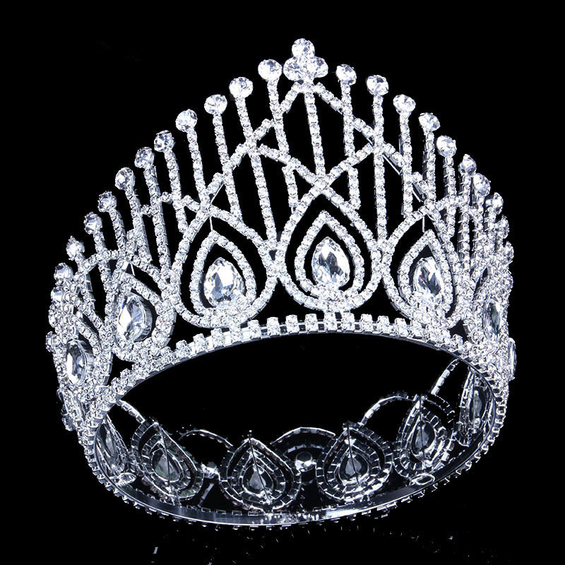 ULAPAN Wedding Hairband Wedding Hairpiece Crystal Bridal Headpiece Headband Headwear with Ribbon ULAPAN Wedding Hairband Wedding Hairpiece Crystal Bridal Headpiece Headband Headwear with Ribbon
