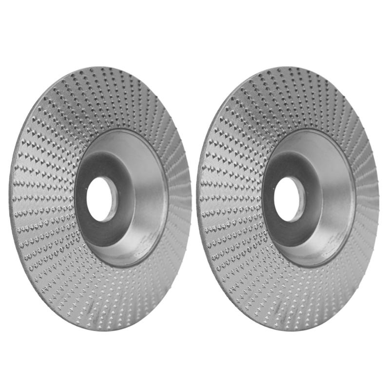 

Wood Grinding Wheel Angle Grinder Disc Wood Carving Sanding Abrasive Tool For Angle Grinder High-carbon Steel Shaping 5/8in Bore
