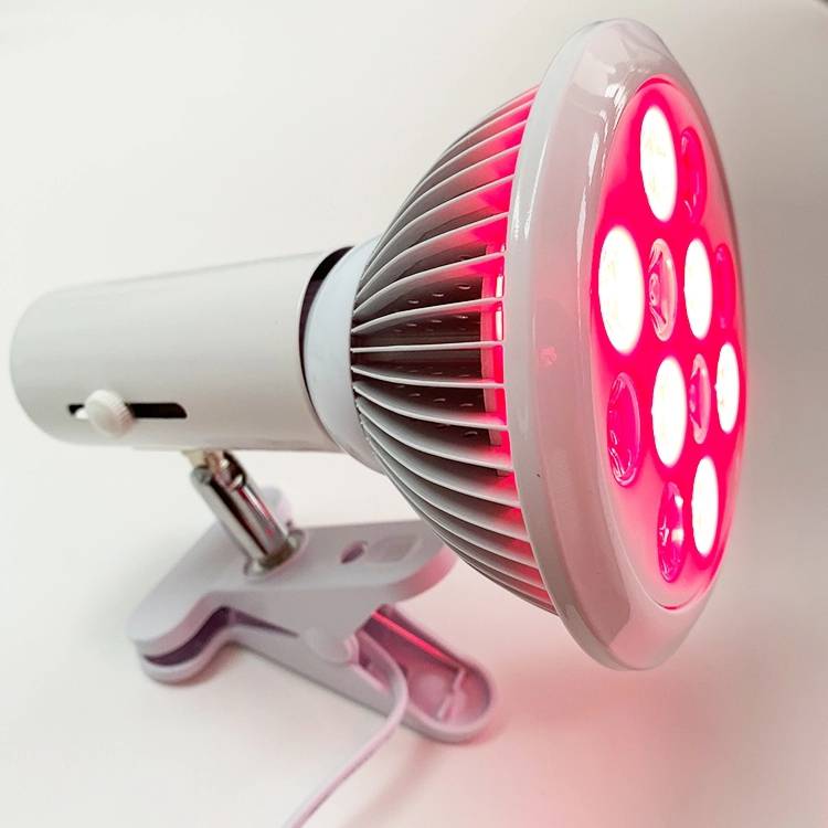

New E27 beauty lamp 670Nm 660Nm 840Nm 850Nm Led anti-aging red light treatment device for facial Led