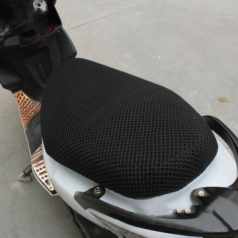 

90 x 52cm Anti-Slip Waterproof XL Breathable Summer Motor Cushion 3D Mesh Motorcycle Moped Motorbike Scooter Seat Covers