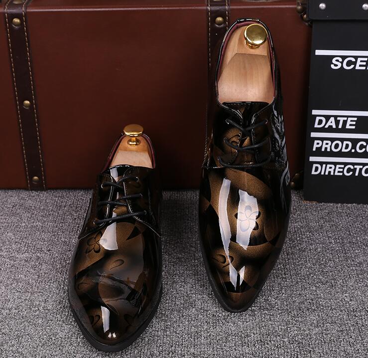 

new fashion mens formal genuine leather oxford shoes for men black 2020 brand dress shoes wedding shoes laces leather brogues