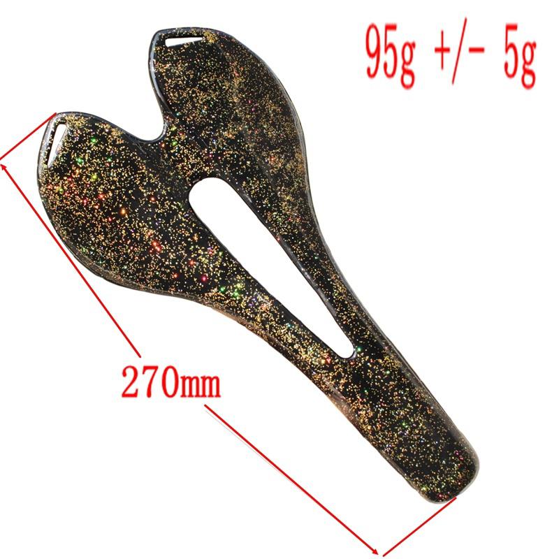 

The new/ultra light/road/ mountain bike all carbon fiber seat/saddle/cushion/3K surface 270*143/Flash cushion