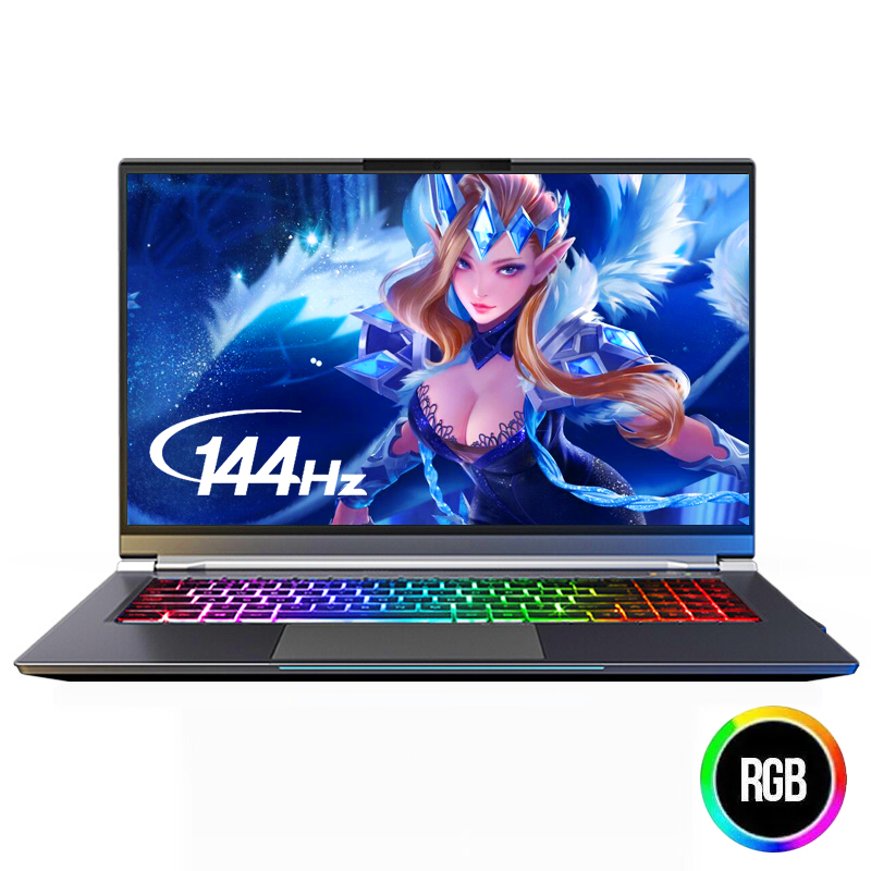 

IPASON Ganing Computer 15.6 inch Intel Core i7 Ultra-thin Gaming Gaming Laptop/i7 9750H 16G RAM 1T SSD GTX1660Ti 144Hz High-Rate, Black