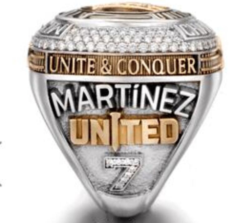 

2018 Atlanta United FC Major League Soccer MLS Cup Championship Ring Fan Men Gift Whole Drop Shipping