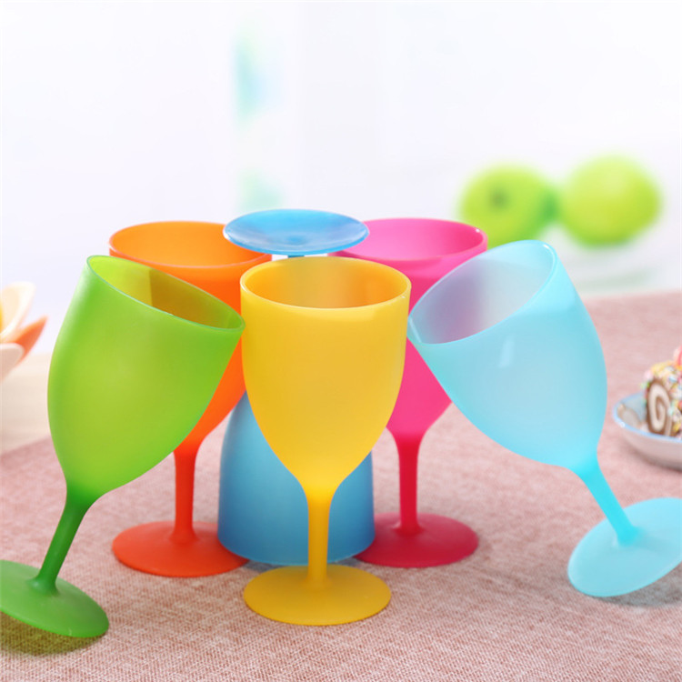 plastic wine goblets wholesale