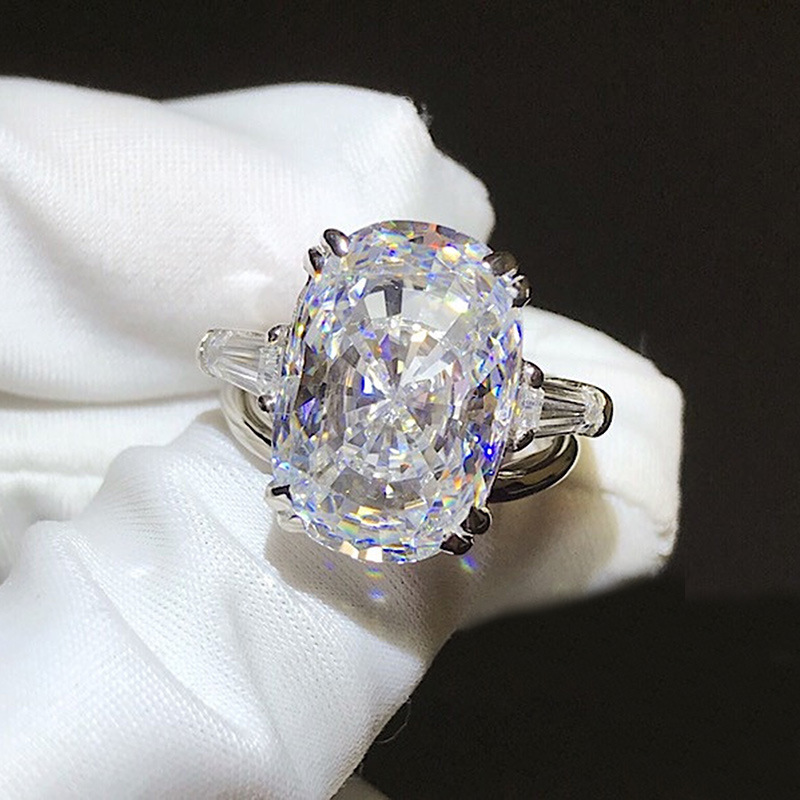

Will Ellipse Plating White Gold: War In Paradise Zircon Ring Ornaments Ring Ma'am
