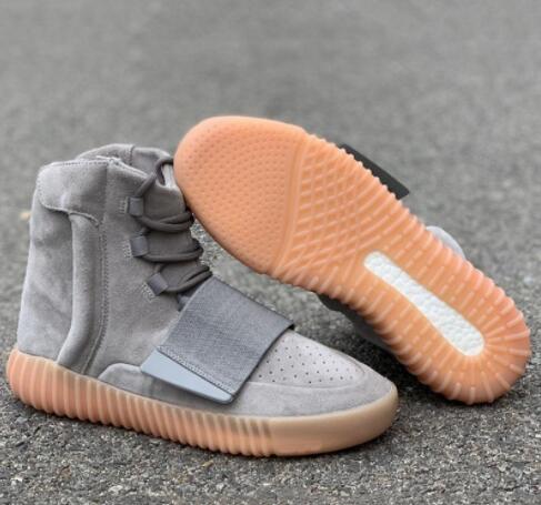 

Kanye West 750 Boots Glow In The Dark 750 Running Shoes Luminous sole Outdoors Sneaker Trainer Athletic Designer Basketball Shoes