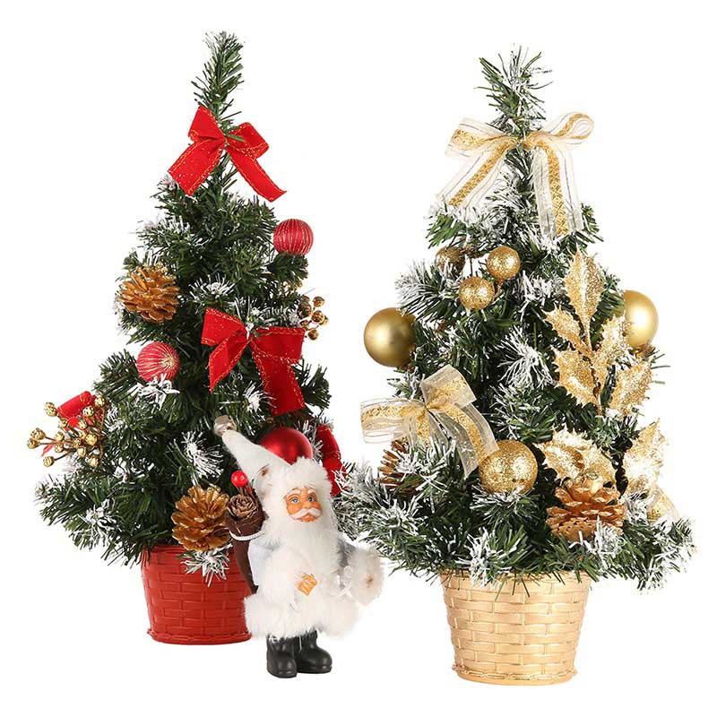 

20cm 30cm 40cm 50cm 60cm Mini Christmas Trees Decorations A Small Pine Tree Placed In The Desktop Festival Home Party Ornaments