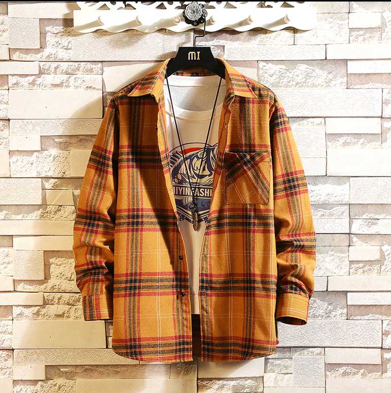 

Shirt for Men Horizontal and Vertical Stripes Long Sleeve Floral Shirts Male Casual Plus Size Loose Top Summer New Arrival, Navy q801-cs815-p35
