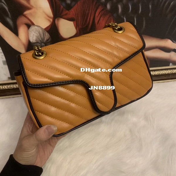 

Hot Sale Top Women Shoulder Bags Messenger Bags Handbags 26CM Womens Shoulder Bag Ladies Clutch Purses Gold Chain Tote Bolsa Feminina, Red