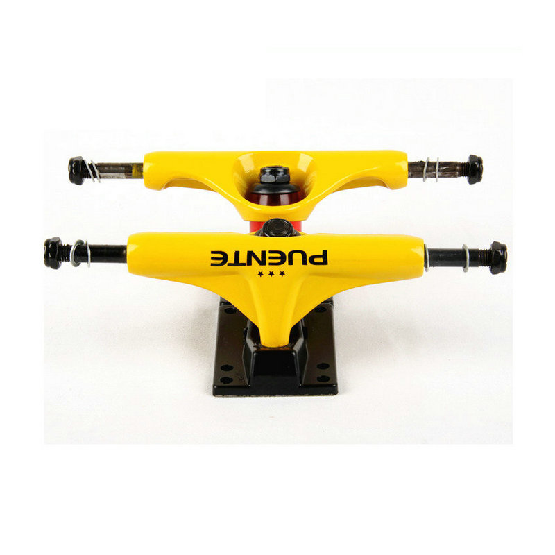 

5-inch Skateboard Bracket Magnesium Aluminum Alloy Thickened Long Board Bridge Fish Board Trucks Dropshipping, White