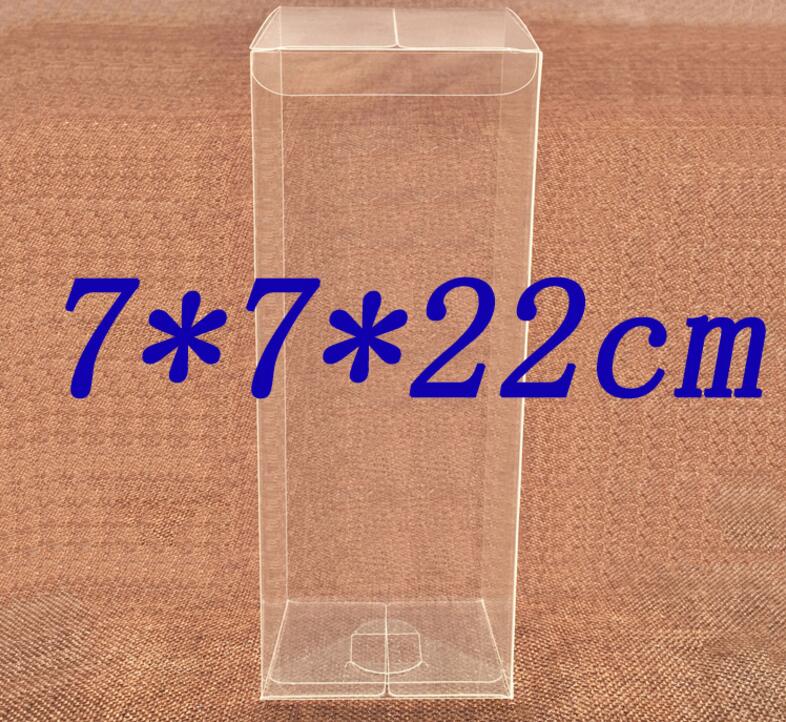 

25pcs Retail Empty Clear Plastic PVC Boxes Christmas Candy Gift Box DIY Soap Packaging Boxes Transparent Plastic Box