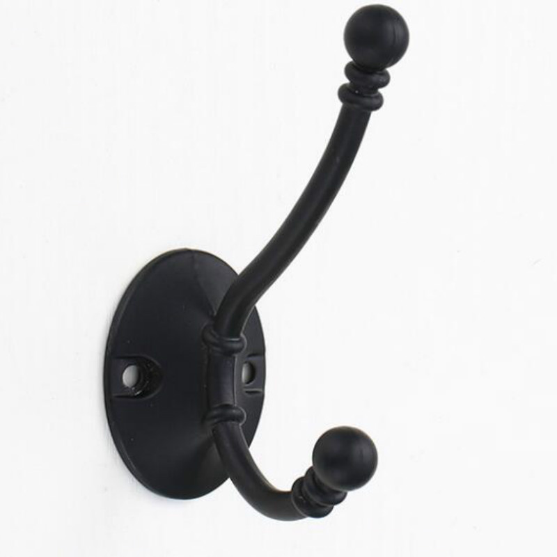 

5PCS Wooden wall hook Cabinet Doors Coat Hat Hooks European-style Antique Home Decor wall hangers for clothes WJ602