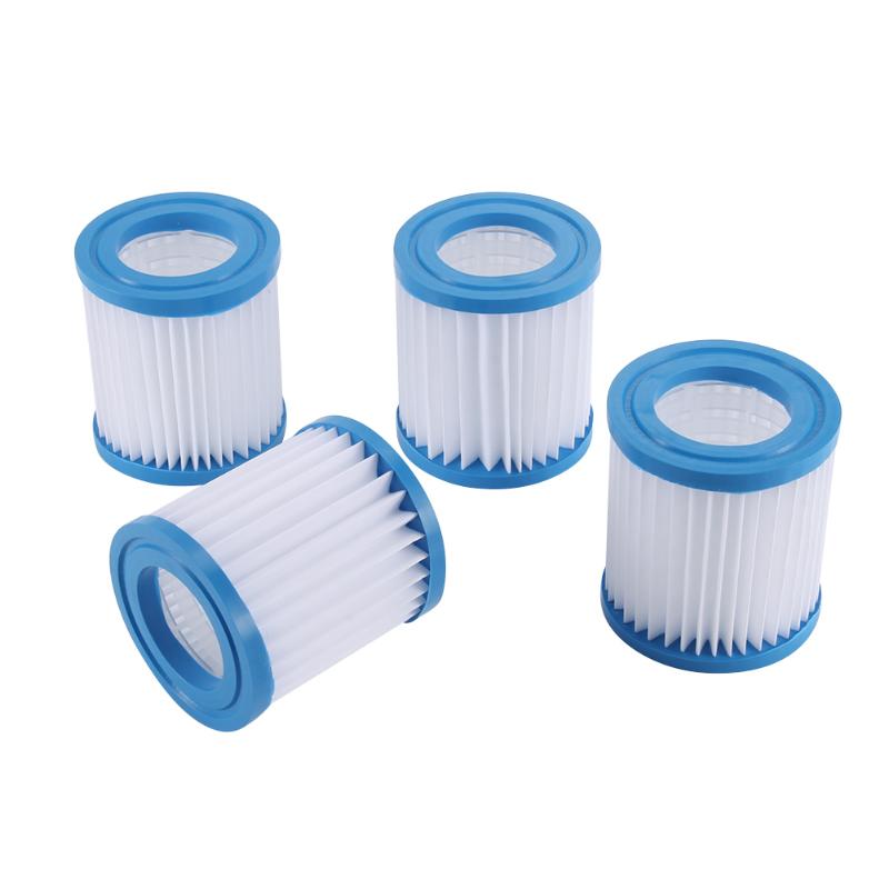 

Newly 1/2/4Pcs Filter Cartridges Pump for 300 Gal/hr Swimming Pool Filter Pumps Replacement