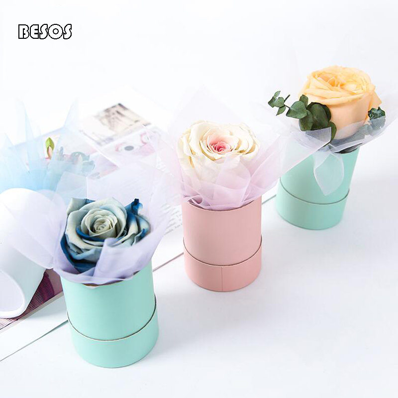 

Wholesale Mini Fashion Solid Color Round Gift Box Birthday Party Valentine's Day Belt Jewelry Rings Candy Cardboard Gift Box