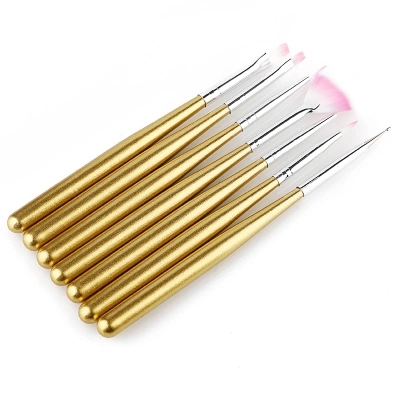 

Nail row pen pull pen hook line gold paint drill manicure sets