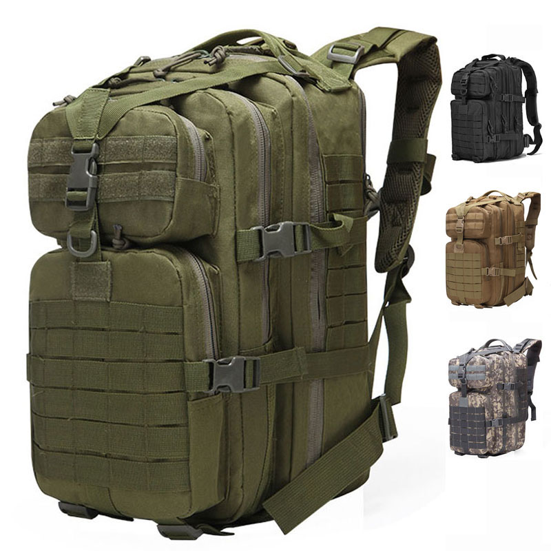 

50L Tactical Backpack Molle Army Bag Outdoor 3P Pack Men Trekking Camping Rucksack Large Capacity Hunting Bag Mochila, Acu bag