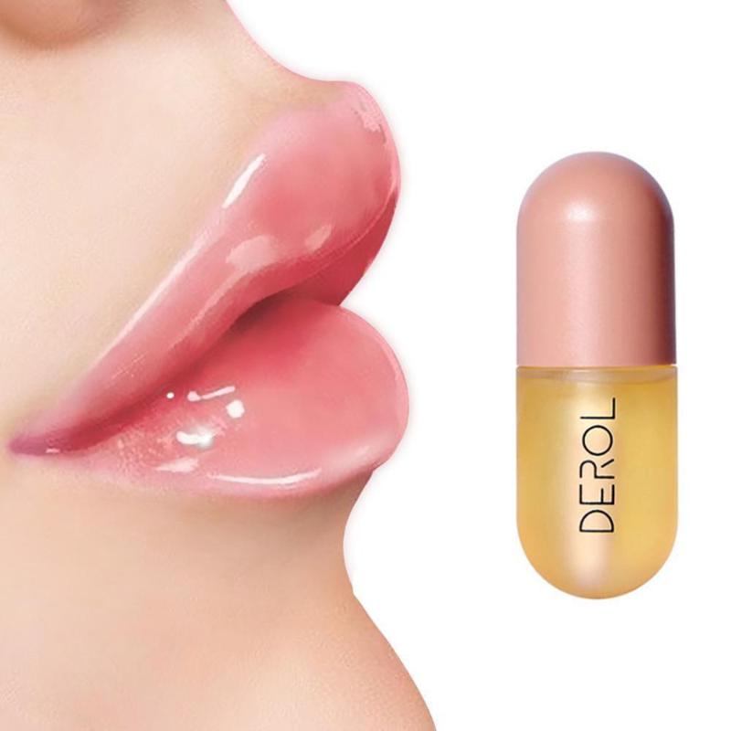 

Instant Volumising Moisturizing Lip Repairing Reduce Lip Fine Lines Mask Brighten Color Oil Care, Army green