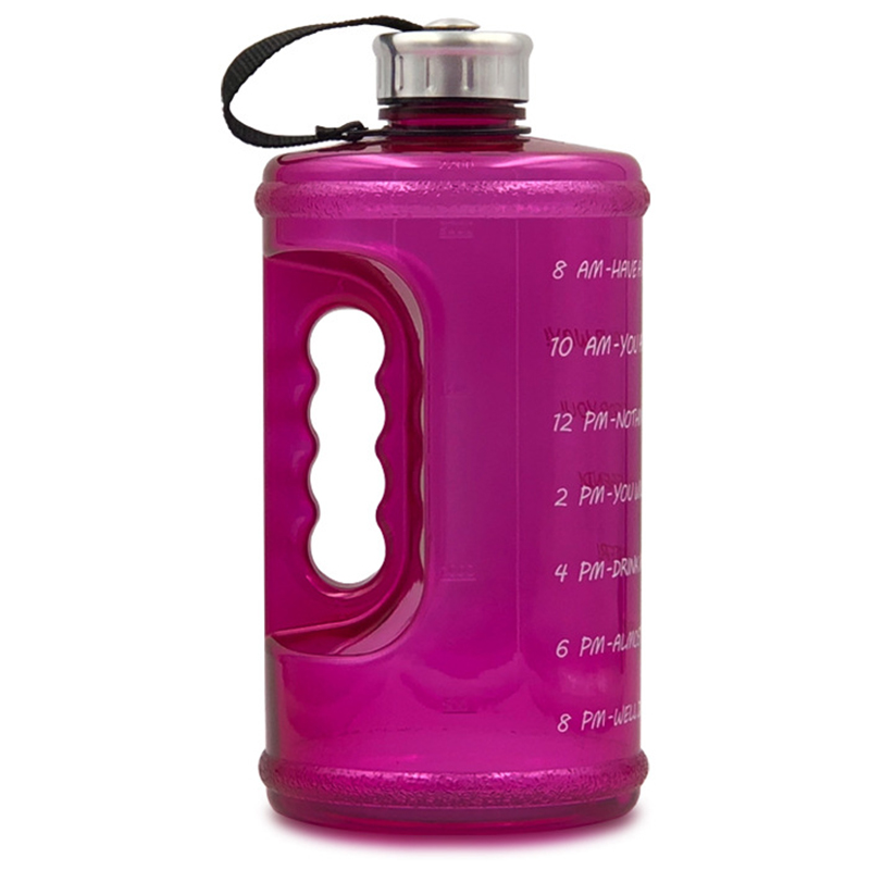 

2.2L Large Capacity Sports Bottle Gym Large Kettle Outdoor Sports Bottle Camping Picnic Portable Water Purple