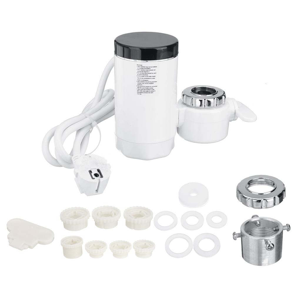

Electric Fast Water Heater Hot Water Heating Faucet Bathroom Kitchen Heating Tap