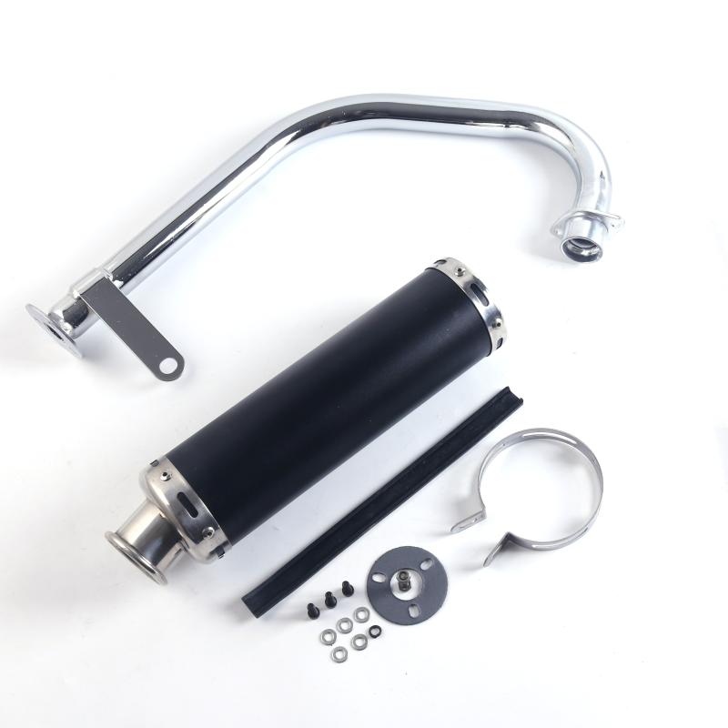 

CG125 CG150 CG200 Motorcycle Exhaust Muffler Full System With DB-KILLER CG 125 150 200 with contact pipe
