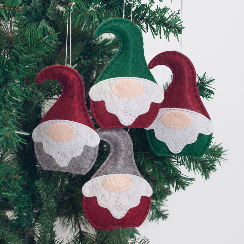 

Christmas Decoration Cute Creative Small Pendant Santa Claus Tree Window Shop Supermarket Ornament Christmas Decoration