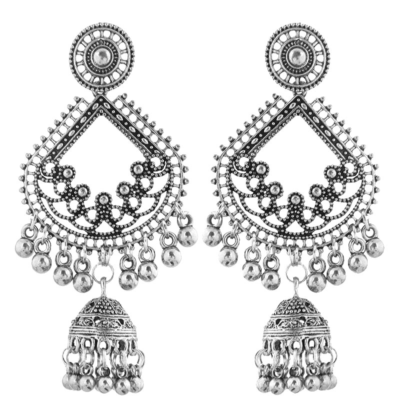 

Bohemian Vintage Long studs Tassel Pendant Statement Earrings For Women Big Brincos Boho Jewelry