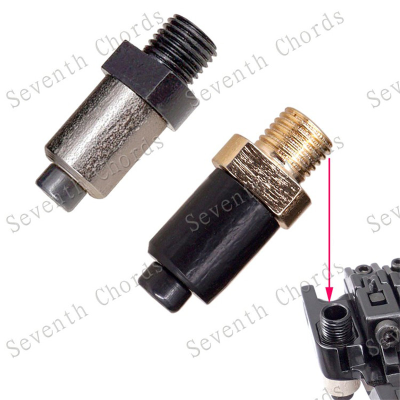 

1pcs Style Double Locking Systyem Tremolo Bridge Tremolo Arm Socket Whammy Bar Jack For Electric Guitar accessories parts