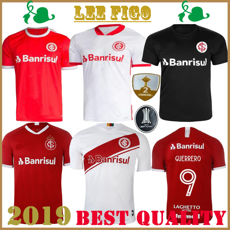 

Sport Club Internacional 19-20 Brazil International Club Corinth Paulista jersey GUERRERO D'Alessandro 19-20 Athletic Club Brazil football, Black;blue