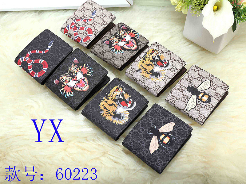 

Designer Wallets Small Wallet Female Short Retro Fold Change Wallet Hot Sale Mini Womens Bags Factory Price 047, Red;black