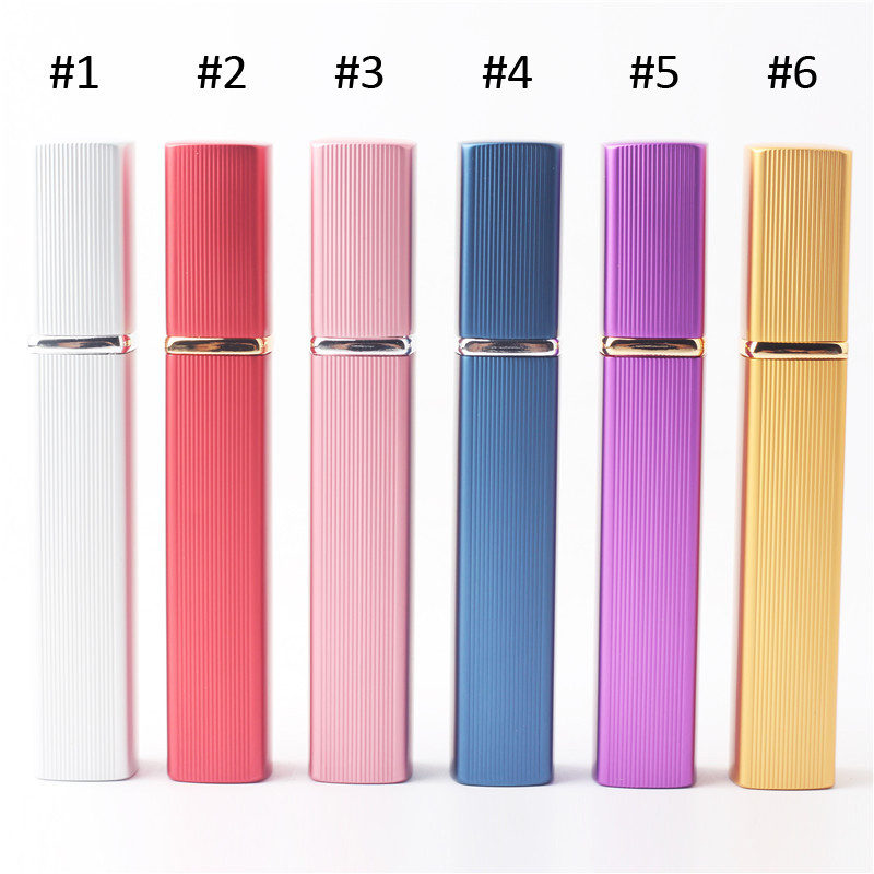 

TAMAX PF009 12ml 6 Colors Refillable Portable Mini Perfume Scent Aftershave Atomizer Empty Spray Bottle perfume pen