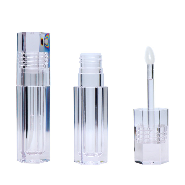 

5ML Empty Transparent Lipgloss Containers Tubes Clear Lipstick Tools Cosmetic Lipgloss Tube Packaging Lip Gloss Tubes with Wand