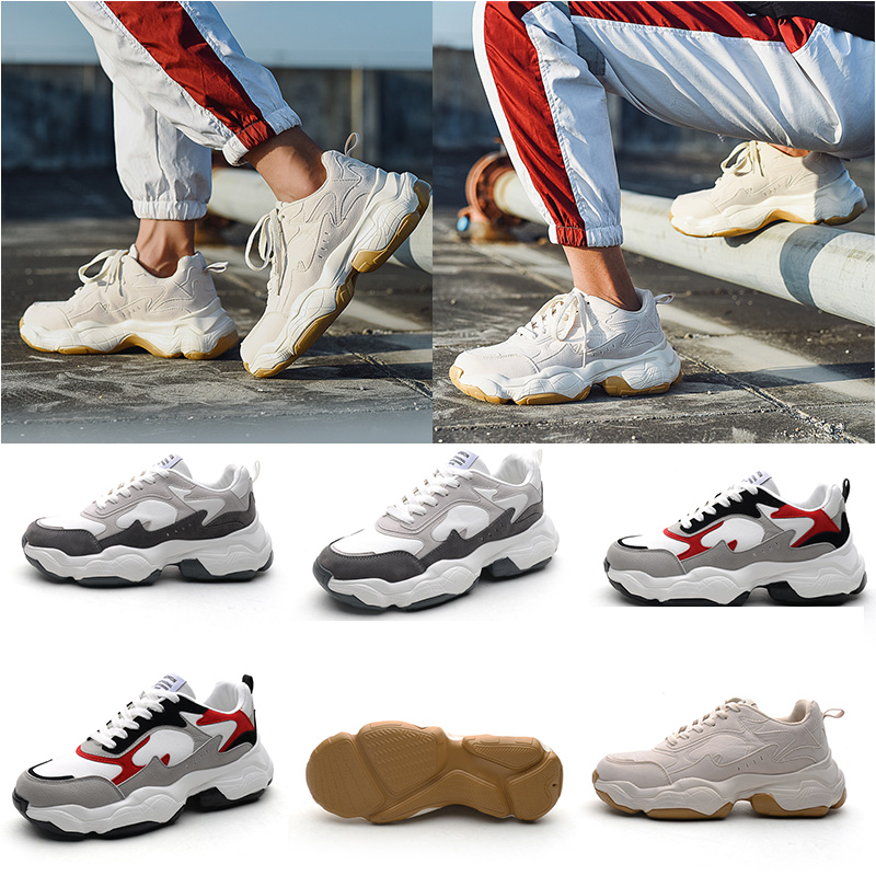 

2020 newest for women men fashion old dad shoes grey white red black breathable comfortable sport designer sneakers 39-44, A3