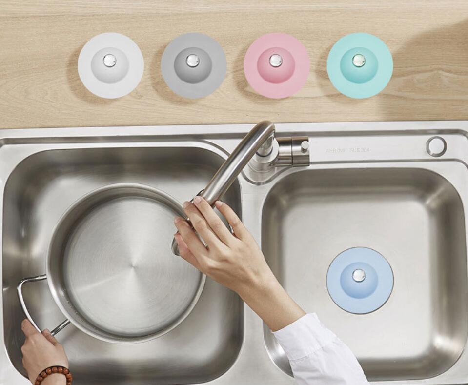 

Bathroom Drain Hair Catcher Bath Stopper Plug Sink Strainer Filter Shower Covers