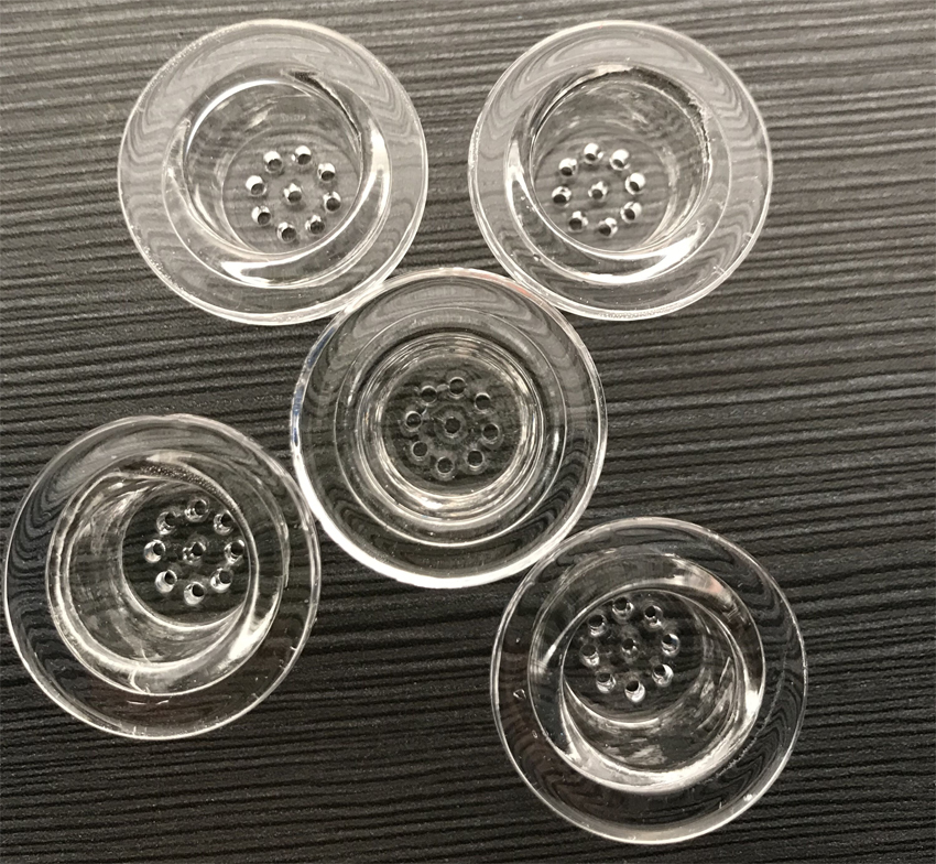 

Replacement Glass Screen Bowl Piece for Silicone Pipe Glass Mesh Dish Bowls for Spoon Pipe Smoking Accessories