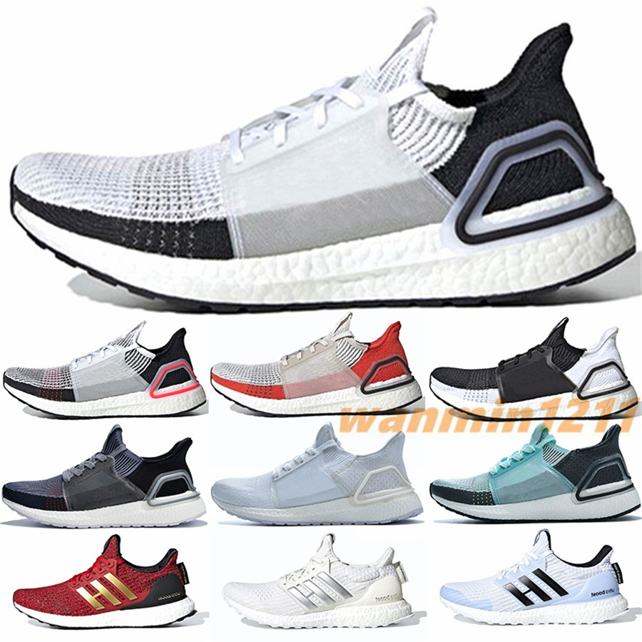 

High Quality 5.0 Men Women Running Shoes Ultraboost 2019 Laser Red Mint Green Oreo ub Mens Trainer Athletic Sport Sneakers, Gold 36-45