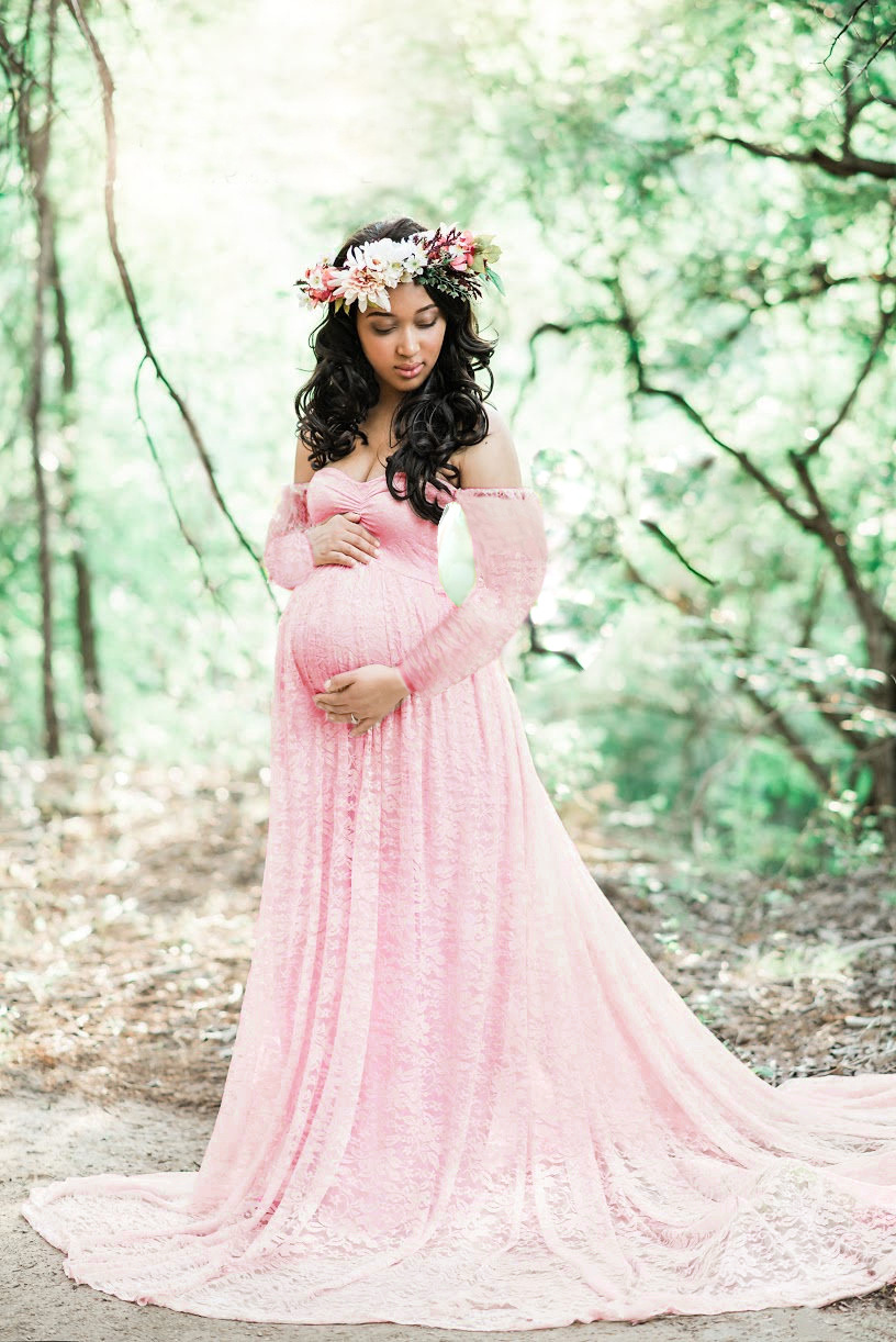 summer maternity baby shower dress