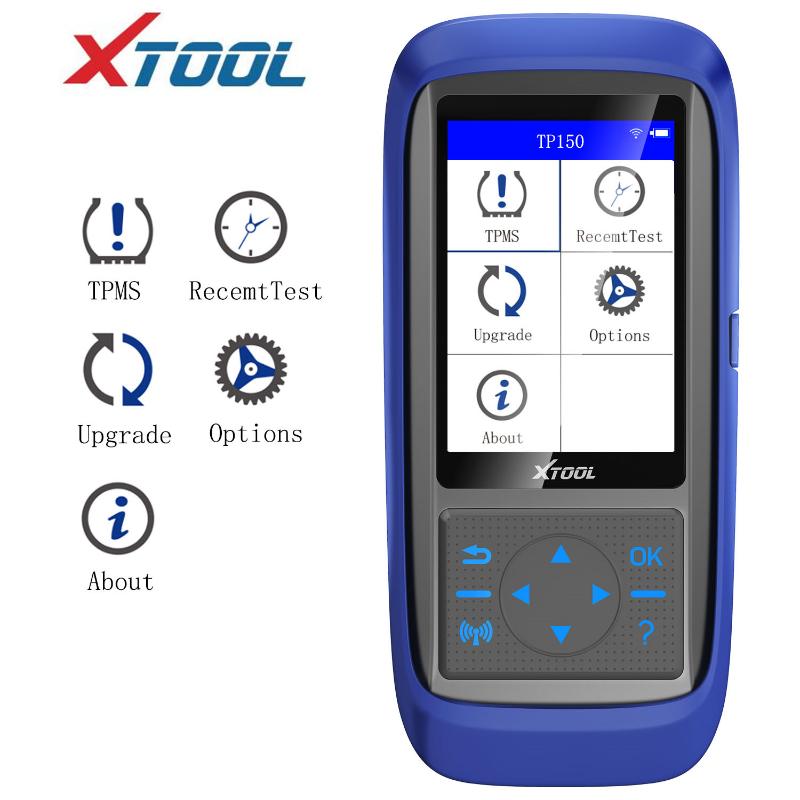 

XTOOL TP150 Tire Pressure Monitoring System OBD2 TPMS Scanner Tool with 315&433 MHZ Sensor