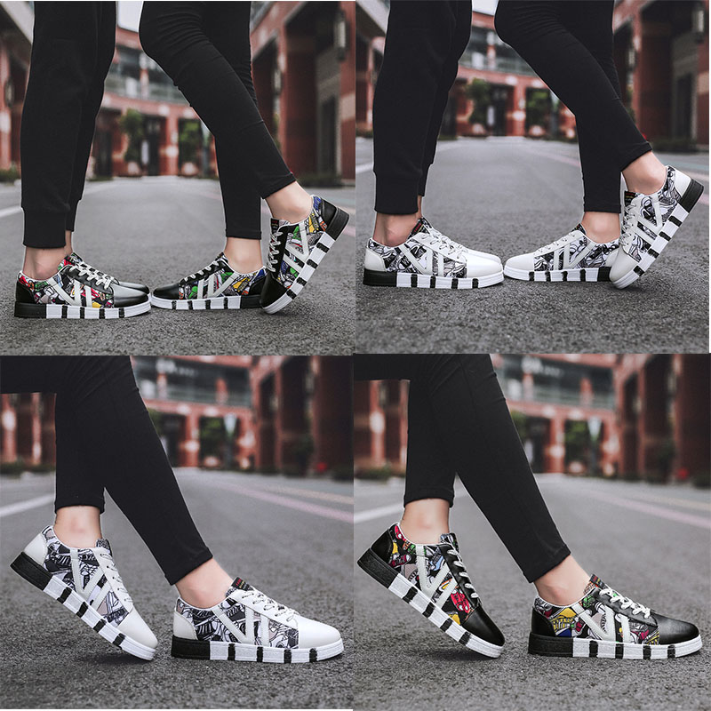

wholesale outdoors trainers plat shoes colorful black white fashion classic men women comfortable gym athletic womens designer sneakers, A1