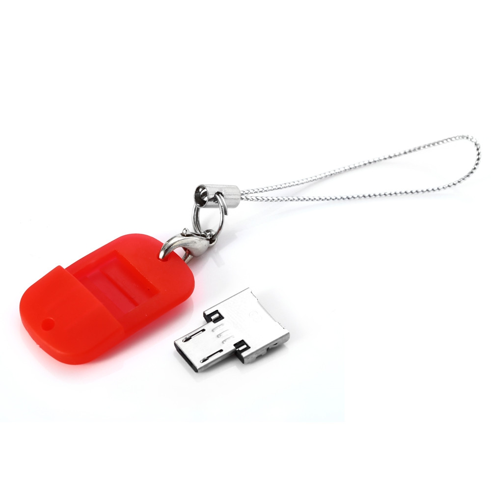 

Keychain USB To Micro USB Male OTG Adapter