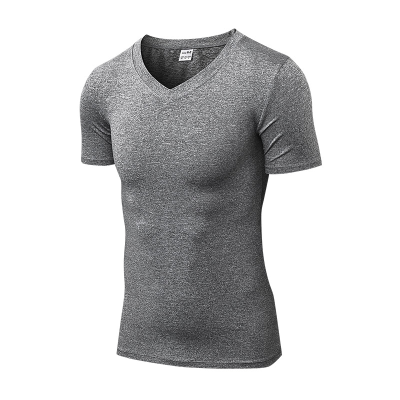 

Fashion T Shirt Men Summer Top Blank T Shirt Slim Fit Short Sleeve T-Shirt vneck shirts -Clothing Men V-neck short sleeve