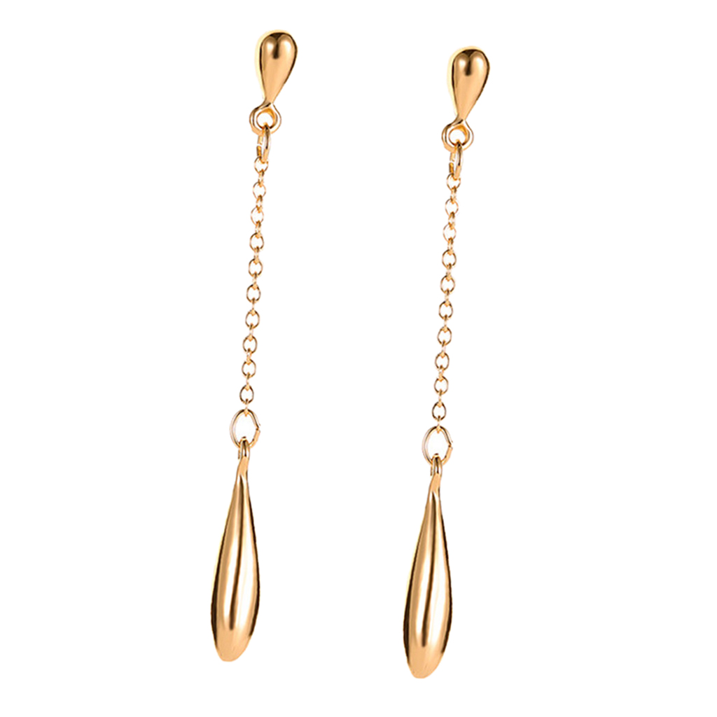 

Waterdrop Dangle Earrings Long Tassel Studs Women Bridal Wedding Jewellery