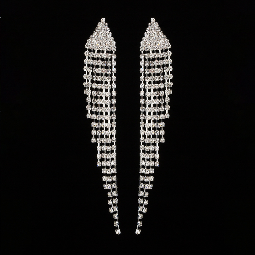 

Popular All-match Accessories Ol Long Fund Tassels Earrings Earring Ear Nail Ornaments