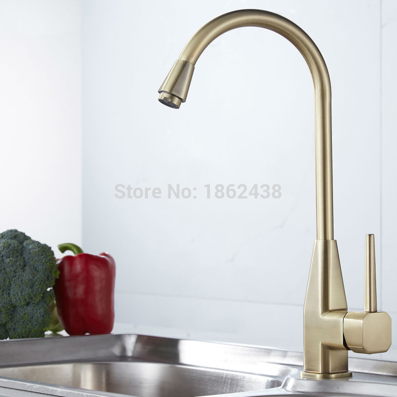 

Antique Drawing Octagonal Dan Kitchen Vegetable Washing Basin Faucet Bronze Hote and Cold Water Tap ( Faucet Only